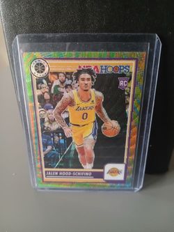 2023-24 Panini Nba Hoops Premium Stock - Jalen Hood-Schifino #19 Multi Wave Prizm (RC)