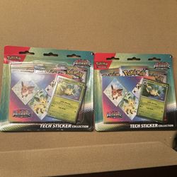 Pokemon TCG: Scarlet & Violet—Prismatic Evolutions Tech Sticker Collection – Leafeon (New)