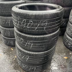 235/40/19 Goodyear 235/40R19  set of matching used tires in great condition 300$ for 4 tires plus tax.  Mount available but not included  City tires  