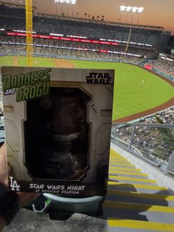 2026 Los Angeles DODGERS STAR WARS   Night “GROGU” BOBBLEHEAD SGA 05/14/2026