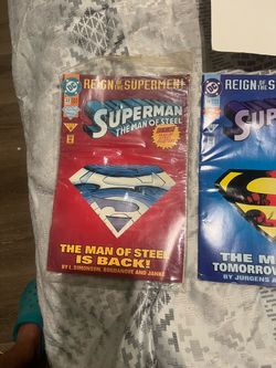 Revistas de supermán en inglés antiguas paquete de tres