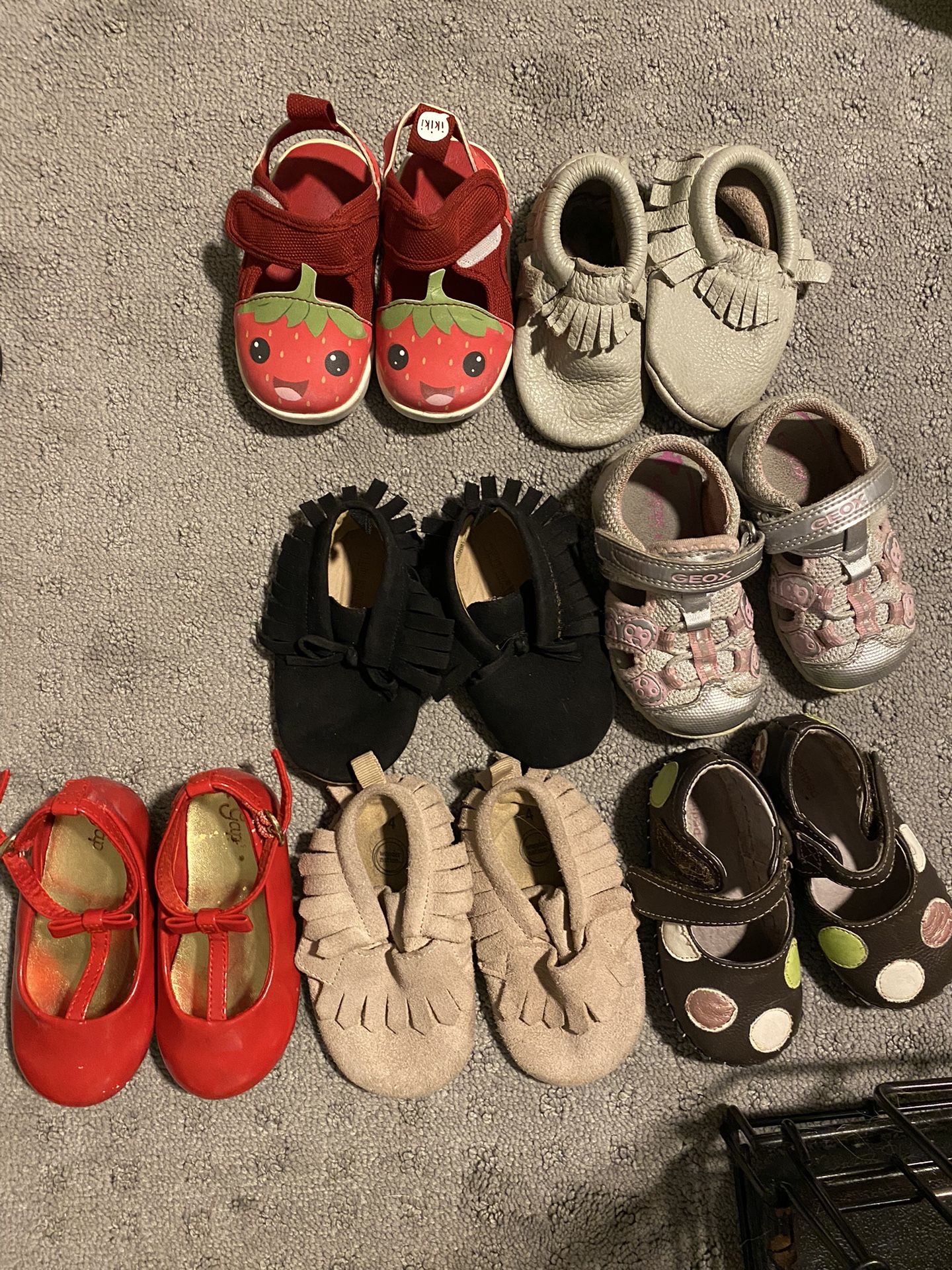 Toddler Girls Size 4 Shoes