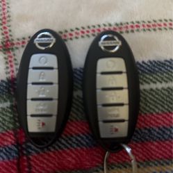 Nissan Remote Start Fob