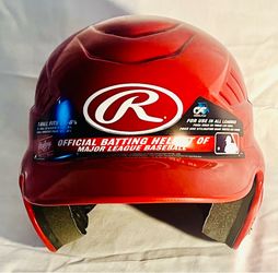 Rawlings Official Batting Helmet Of Major League Baseball Size 6 1/4-6 7/8