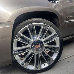 26 In  Cadillac Wheels And Tires