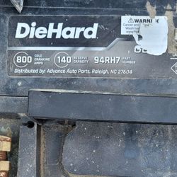 DieHardCar Battery 