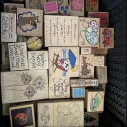 Rubber Stamps Lot
