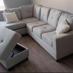 Secciónales Nuevos En Caja Con Ottoman Incluye Envíos Hoy Mismo 