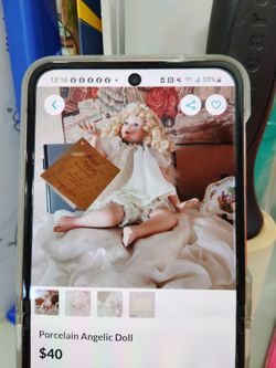 Porcelain Angelic Doll