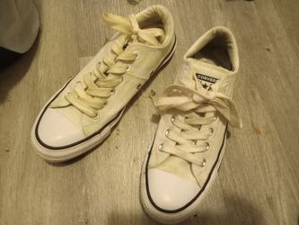 Converse shoes white 5.5