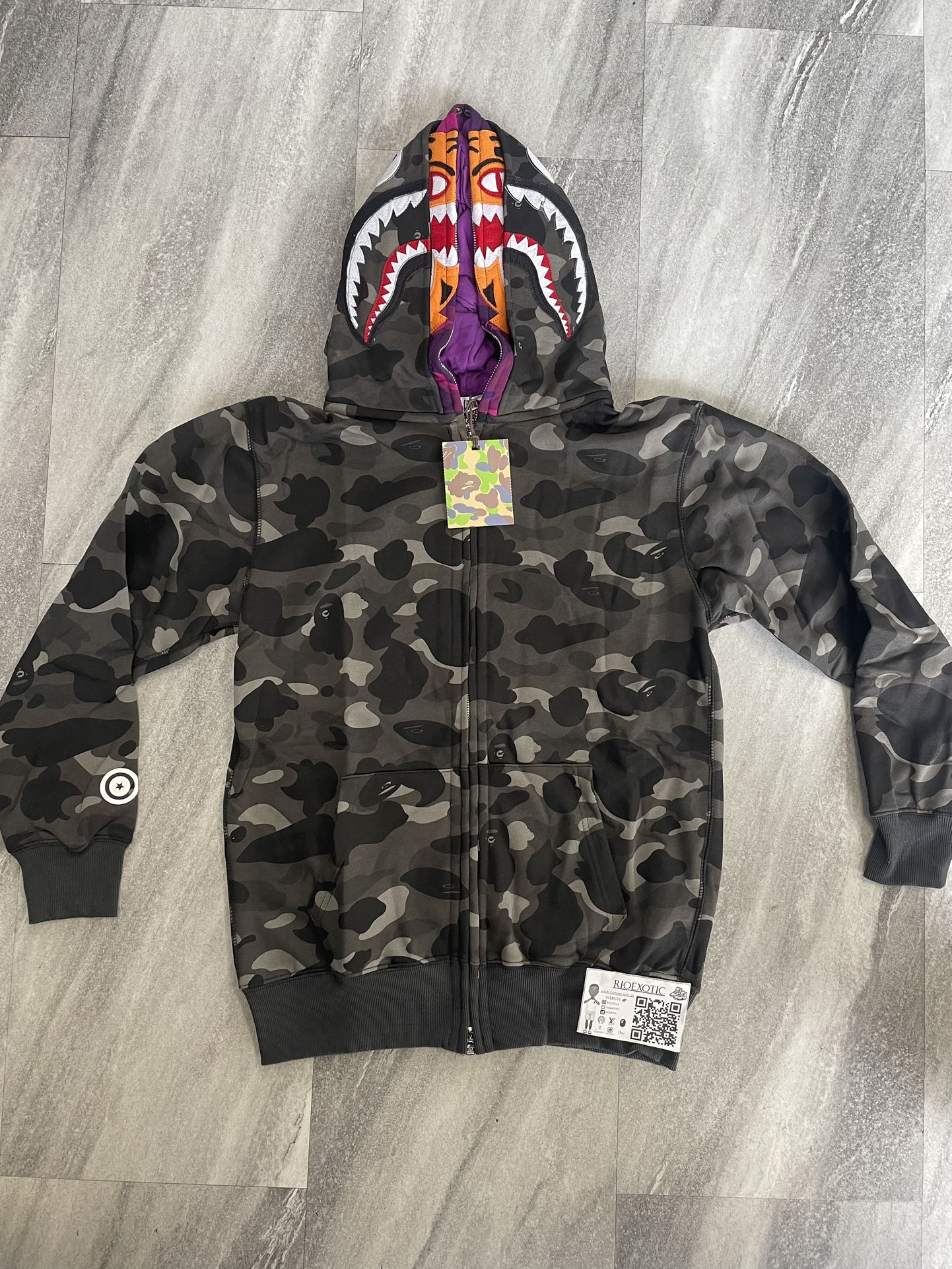 BAPE Color Camo Shark Full Zip