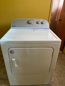 Whirlpool Gas Dryer White