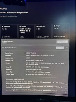 IBuyPower GeForce RTX 1080