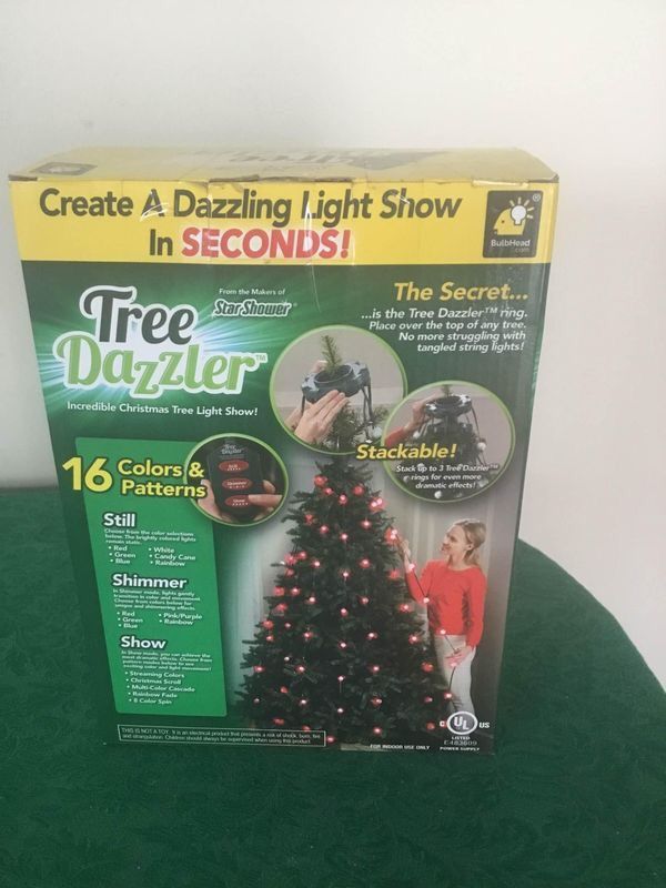 Star shower tree dazzler sealed in box seen on shark Tank