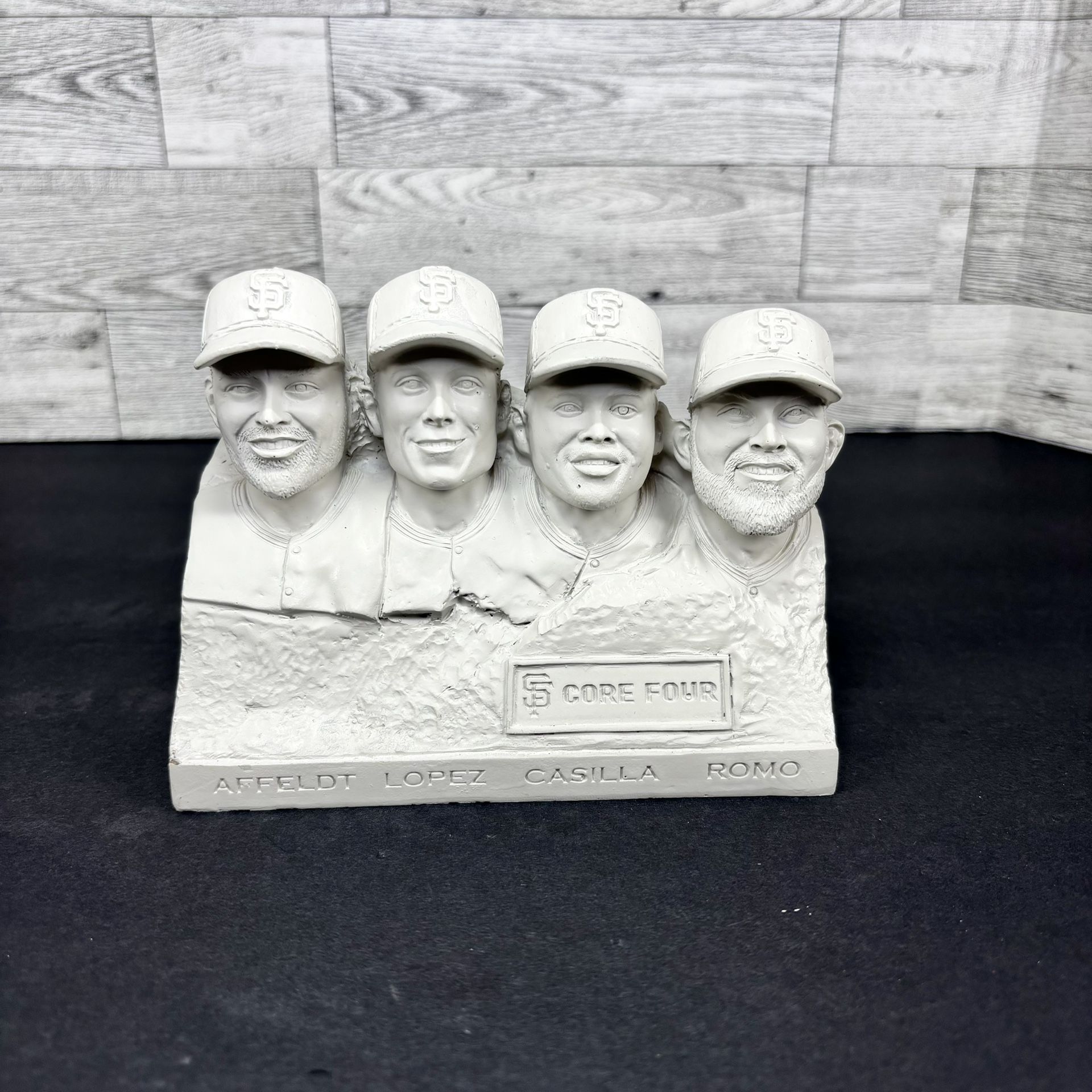 San Francisco Giants Mount Rushmore Core Four Statue table decor 