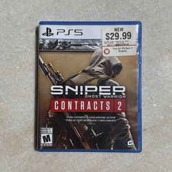 Sniper Contracts 2 Disc for PS5