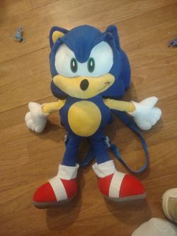 Sonic Plushy Backpack