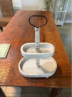 Two tier vanity or counter display