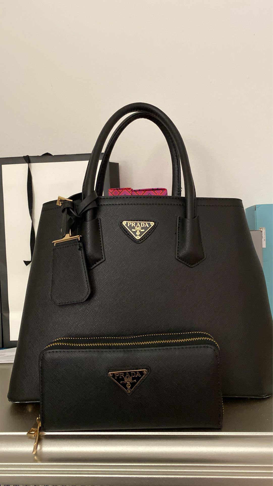 Matching purse and wallet