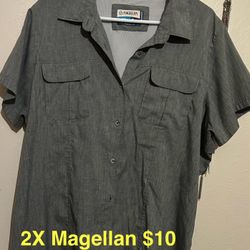 2X Women Fishing Shirt