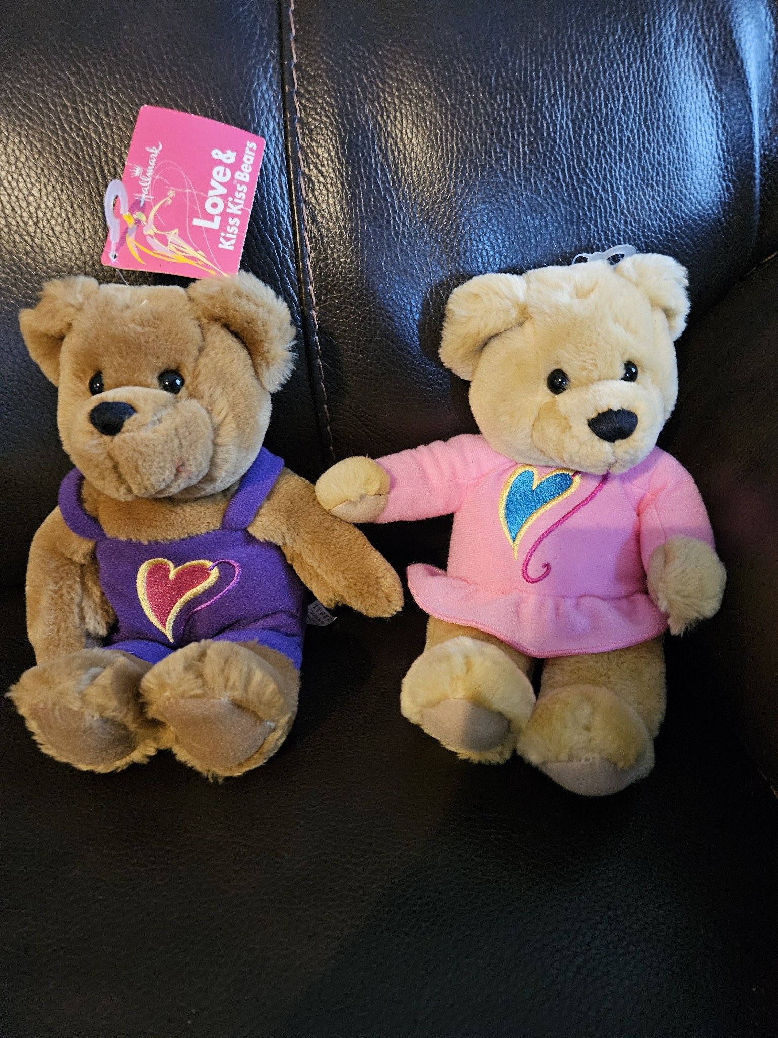 Set Of 2 NEW TWIN TEDDY BEARS