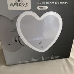 SWEETHEART 10X MAGNIFIED LED MIRROR