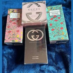 Gucci Cologne And Gucci Women Perfume 125 Each