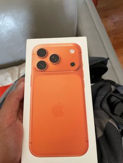 iPhone 17 pro 256gb sealed brand new orange