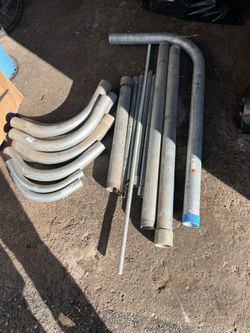 Galvanized electrical pipes