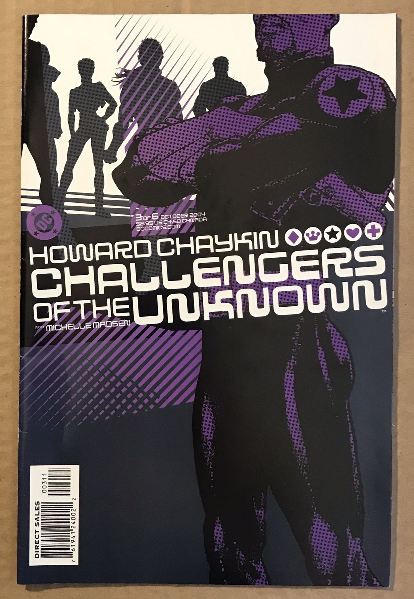 Challengers of the Unknown #1-6 Set Near Mint 9.4 Howard Chakin.