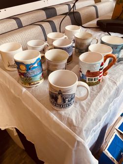 Lighthouse mugs