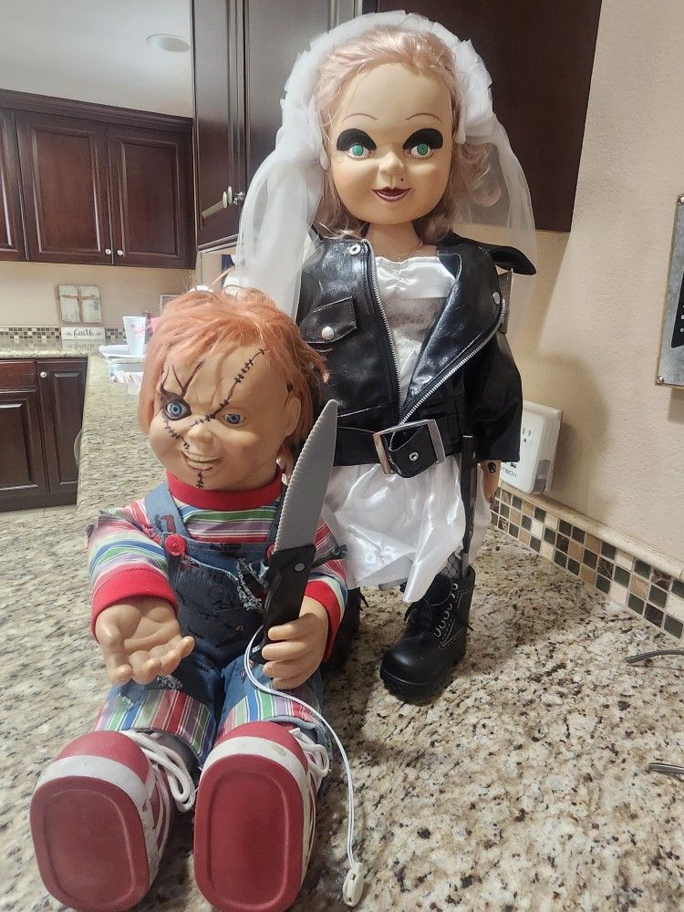 Chucky And Tiffany Doll Bundle