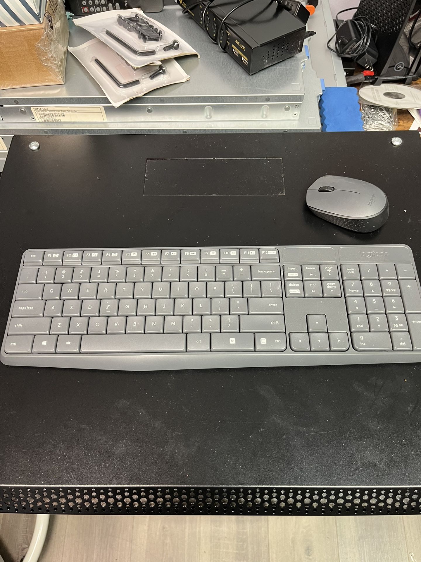 Keyboard with mouse