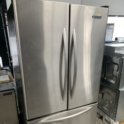 Kitchen Aid French Door In Stainless Steel Used