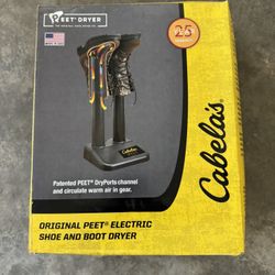 New PEET Electric Shoe & Boot Dryer – In Box