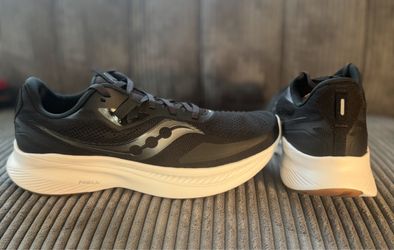 Saucony Running Sneakers Black White