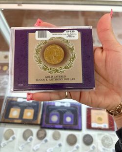 Gold Layered coin