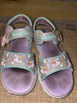 Skechers Twinkle Toes Girls Unicorn Sandals
