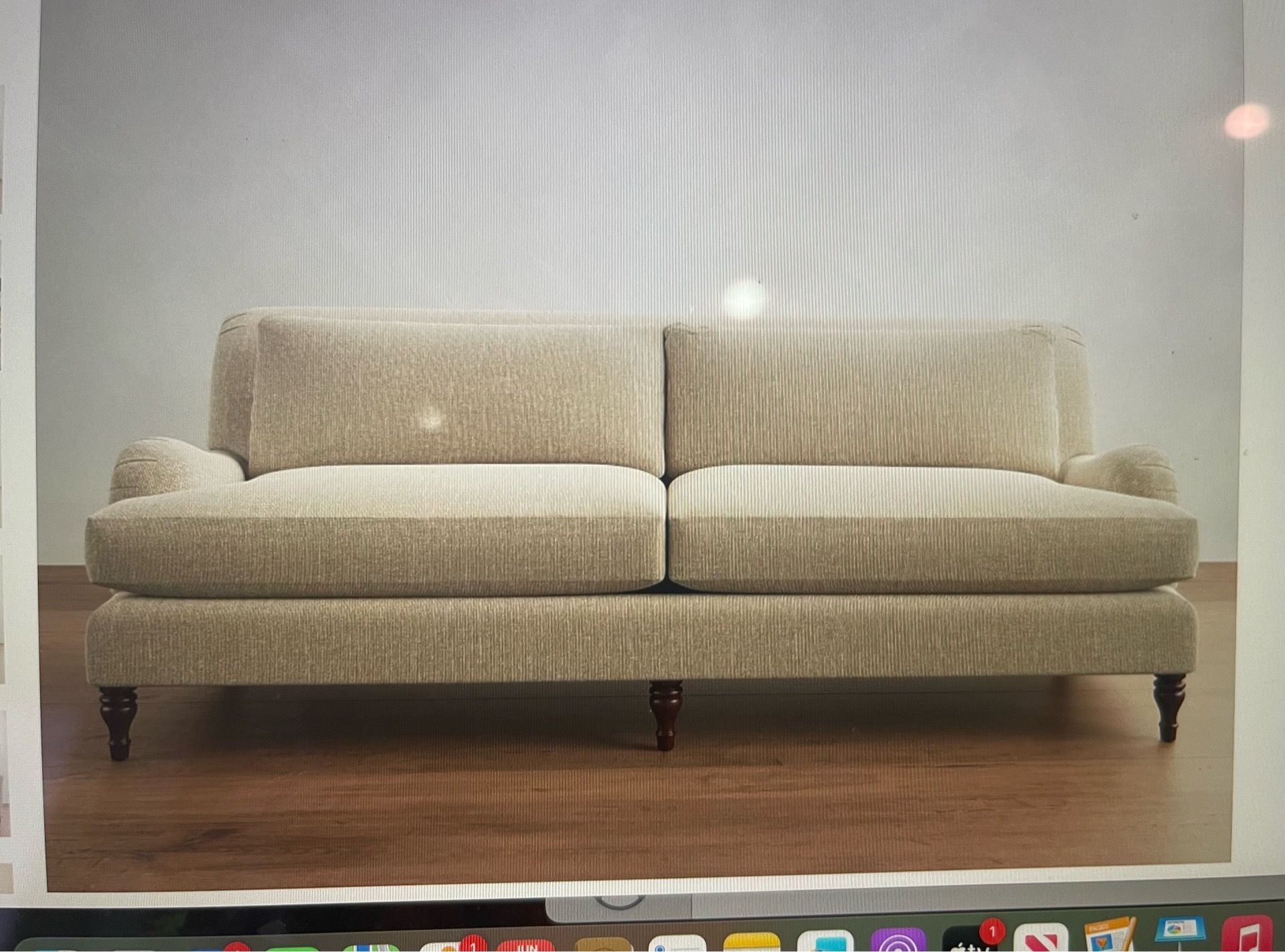 Pottery barn sofa