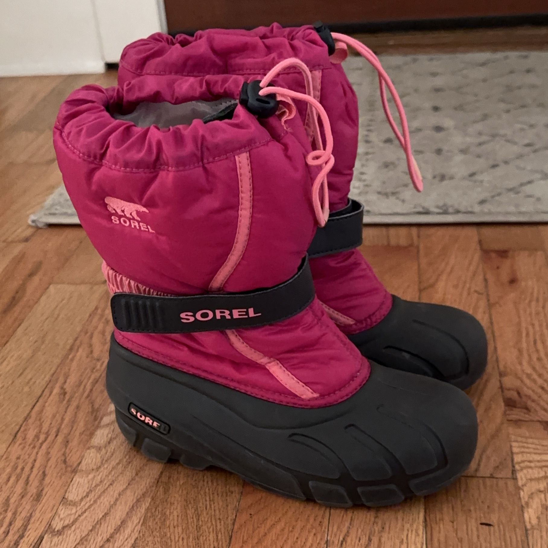 Pink Sorel Winter Snow Boots