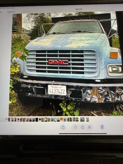 GMC 99 dump truck