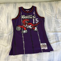 Mitchell Ness Raptors Carter Jersey Small