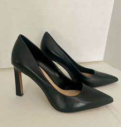 Vince Camuto Black Pointy Toe Pumps Heels Shoes Sz 9