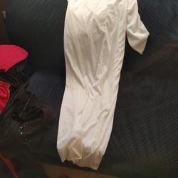 Halloween Costume Plain White Sheath.