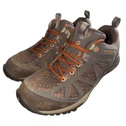 MERRELL WOMENS SIZE 8 BROWN HIKING TRAIL SHOES J37458 SELECT GRIP LACE UP