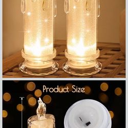 LED Crystal Luminous Candle
