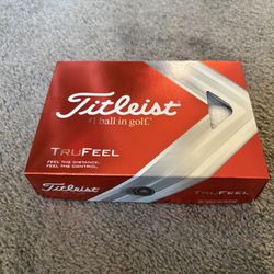 Titleist TruFeel Golf Balls - NEW one Dozen