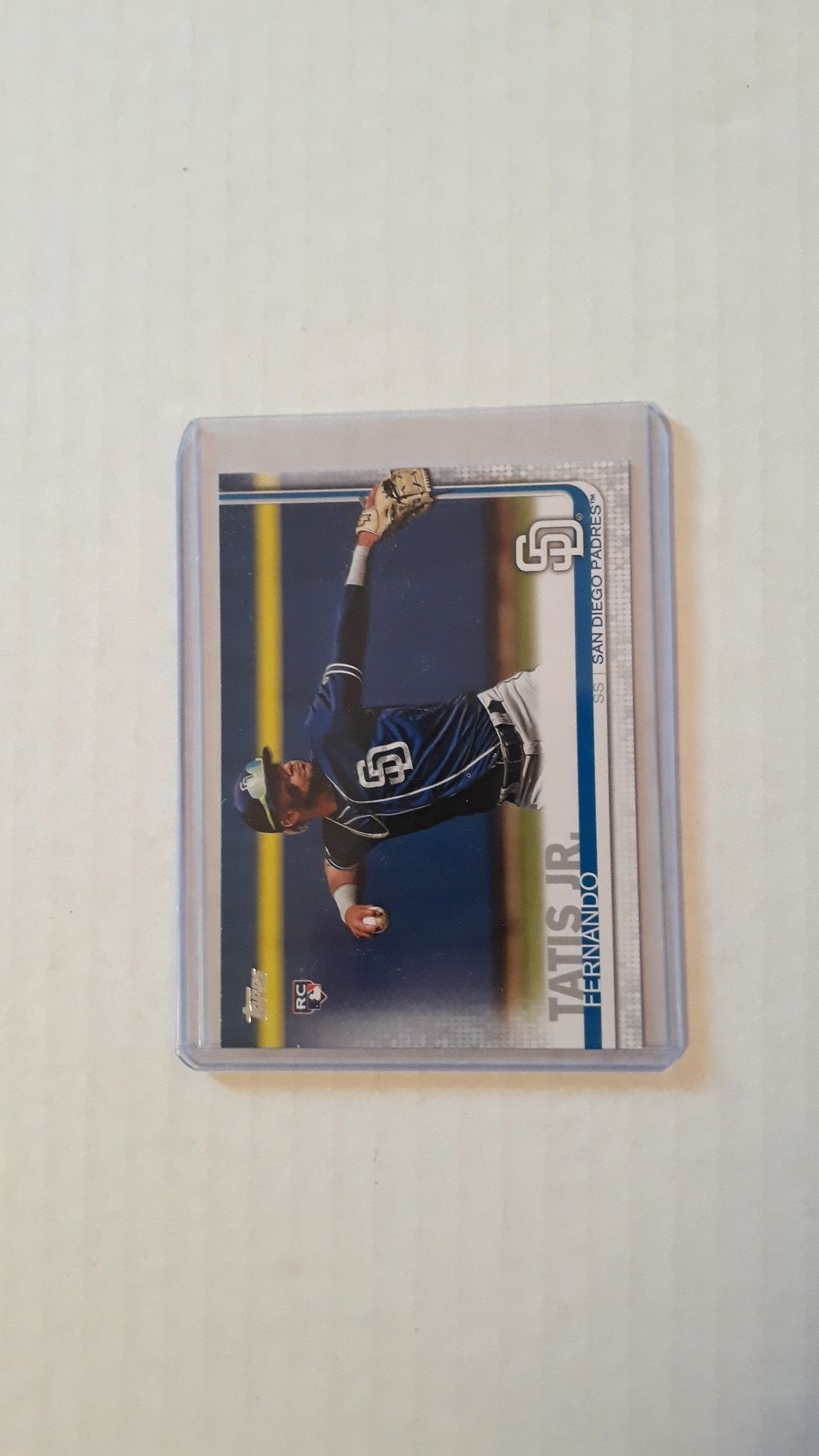 2019 Topps Fernando Tatis Jr RC.