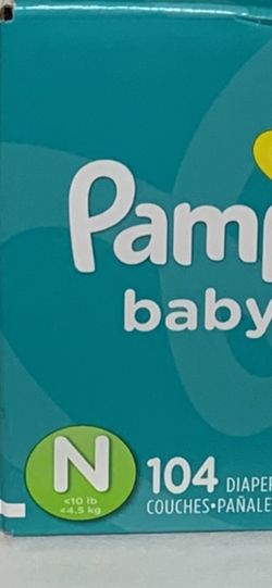 Pampers Newborn + 2 packs of Wipes. 👶👶 —- $25