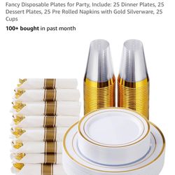 Plastic  Plate Set 